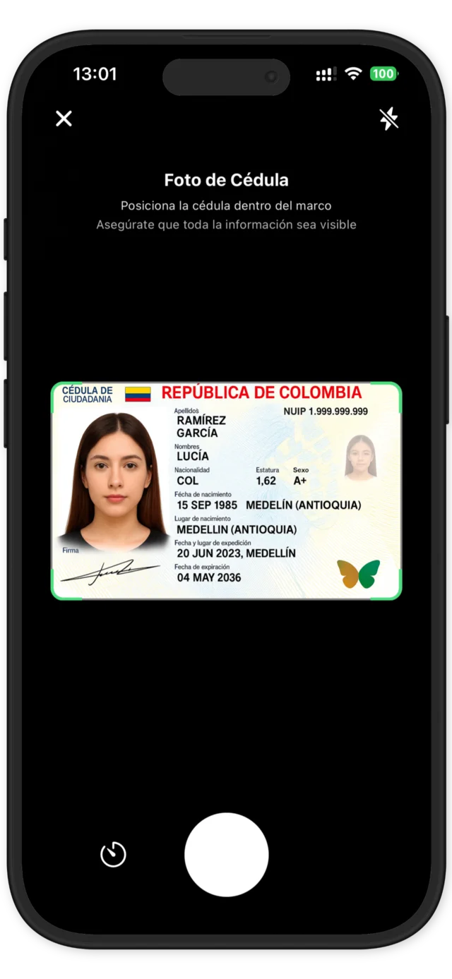 Foto de documento