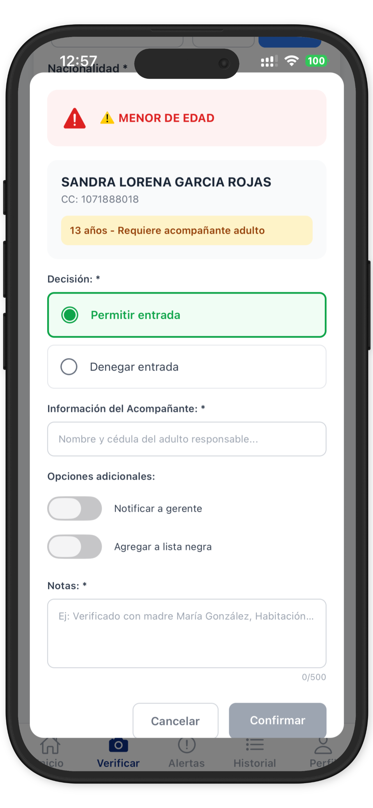 Protección de menores