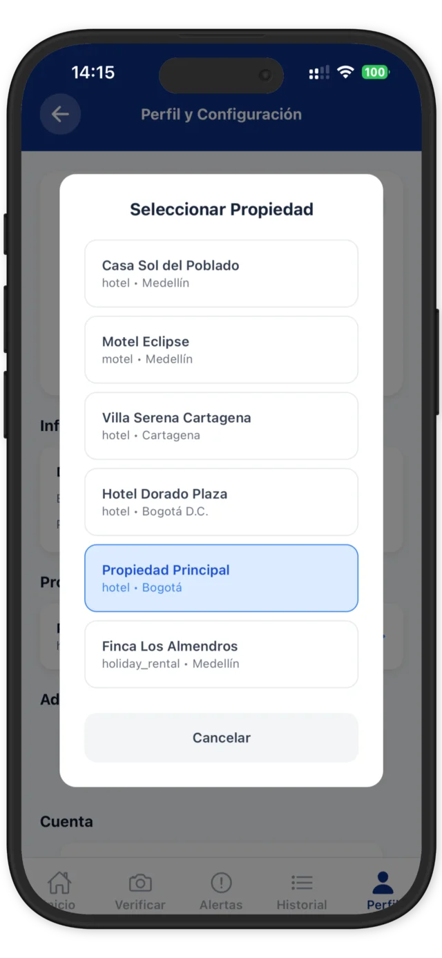 Múltiples propiedades